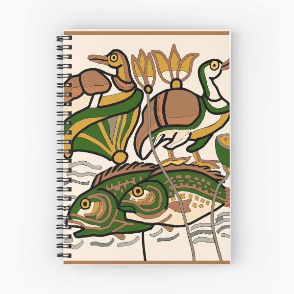 Item preview, Libyan swamp with ducks and fish designed and sold by frederic Lecut.