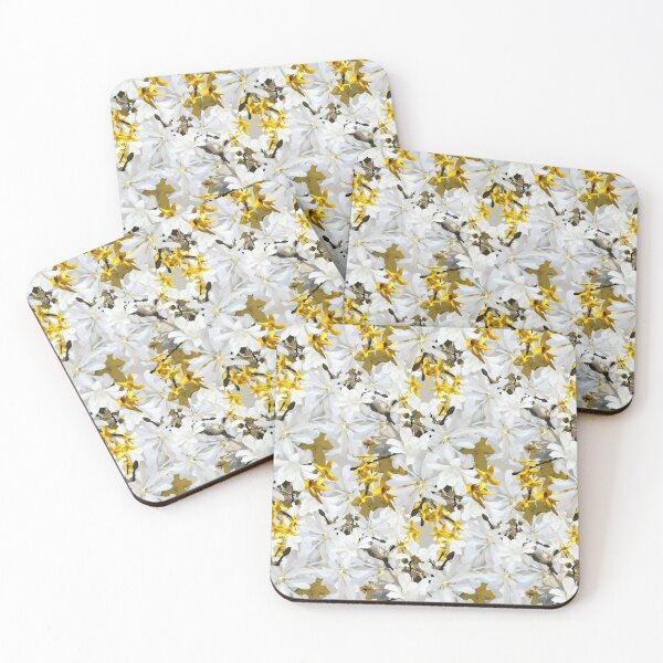 Item preview, Magnolia, Forsythia and Ivy Repeating Pattern designed and sold by S-Warner.