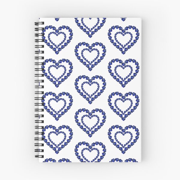 Item preview, Heart Blue Sapphire September Birthstone designed and sold by DigitalGemArt.