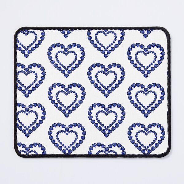 Item preview, Heart Blue Sapphire September Birthstone designed and sold by DigitalGemArt.