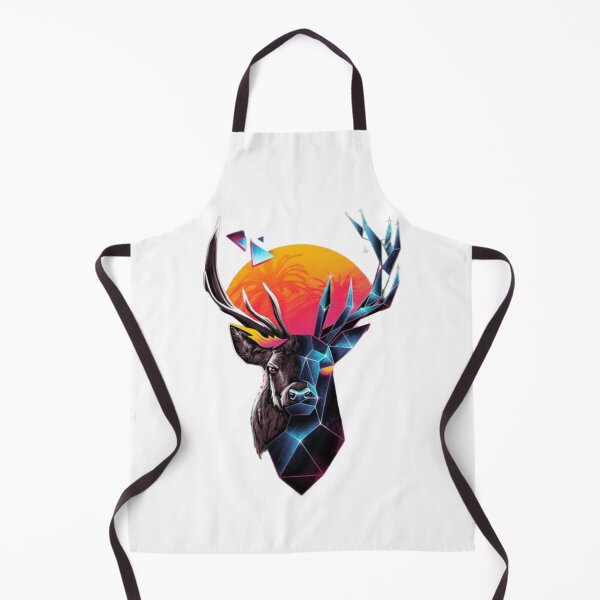 Item preview, Retro glass deer 3d designed and sold by MusicSkateboard.