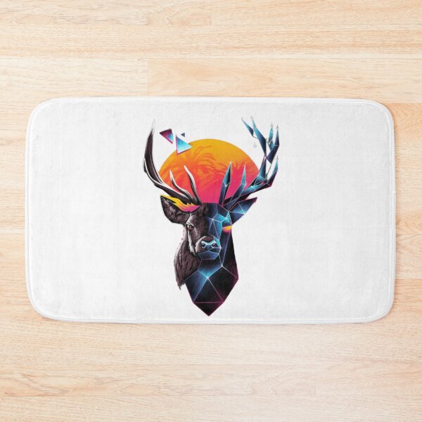 Item preview, Retro glass deer 3d  designed and sold by MusicSkateboard.