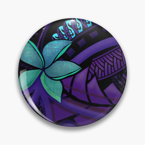 Item preview, Samoan Malu Tropical Floral Art 2084 designed and sold by sunnthreads.