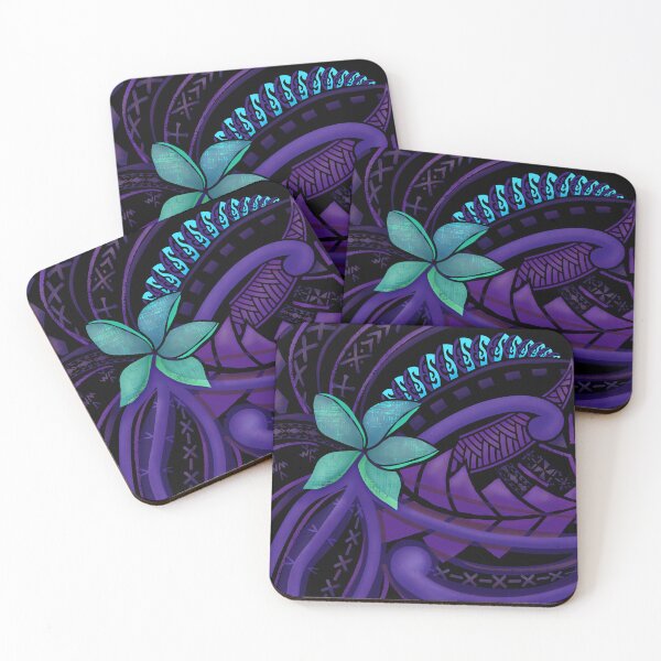 Item preview, Samoan Malu Tropical Floral Art 2084 designed and sold by sunnthreads.
