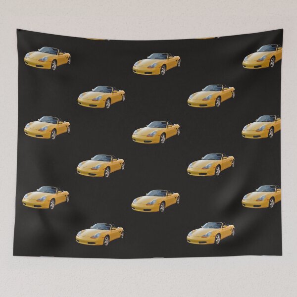 Item preview, Yellow Porsche 986 Boxster Designs designed and sold by Pure9Design.