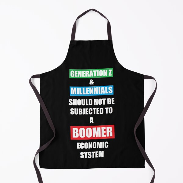 Item preview, GEN Z & MILLENNIALS VS BOOMER ECONOMICS designed and sold by BrandoCafe.