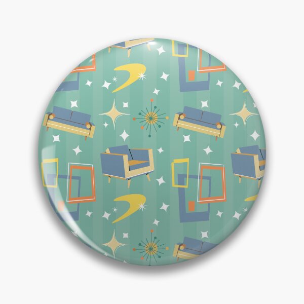 Item preview, Mid Century Modern Seamless Pattern, Retro Living designed and sold by Itaya Art.
