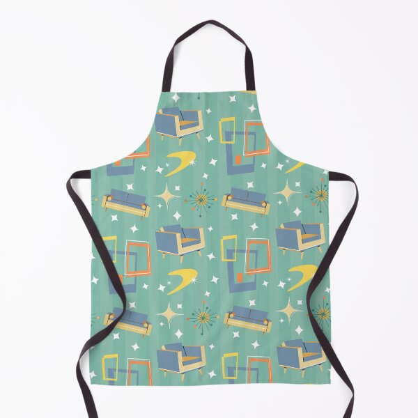 Item preview, Mid Century Modern Seamless Pattern, Retro Living designed and sold by Itaya Art.