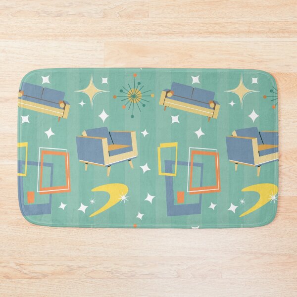 Item preview, Mid Century Modern Seamless Pattern, Retro Living designed and sold by Itaya Art.