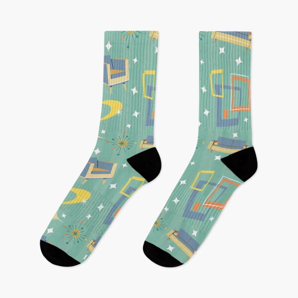 Item preview, Mid Century Modern Seamless Pattern, Retro Living designed and sold by Itaya Art.