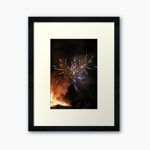 Bang, whizz, whoa! Framed Art Print