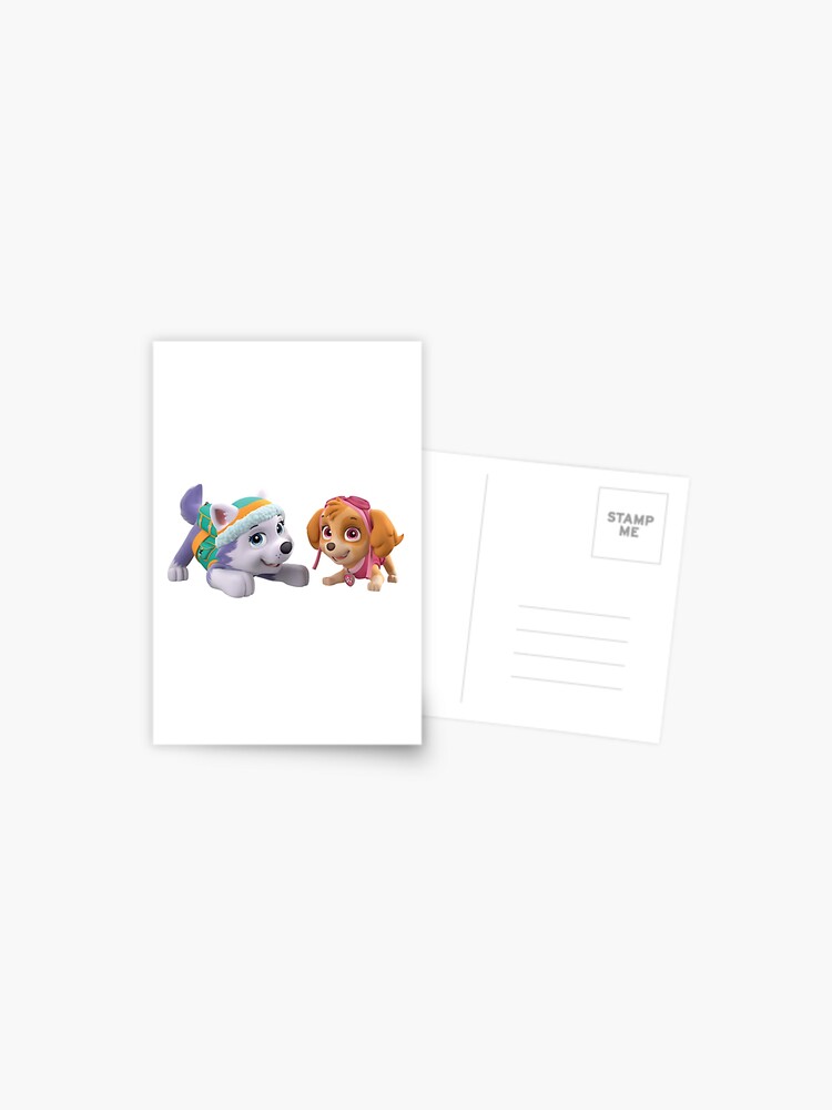 Chase Paw Patrol Postcard for Sale by docubazar7