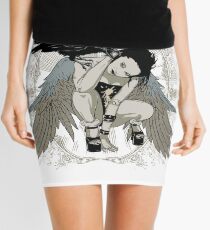 Crow Girl Mini Skirt