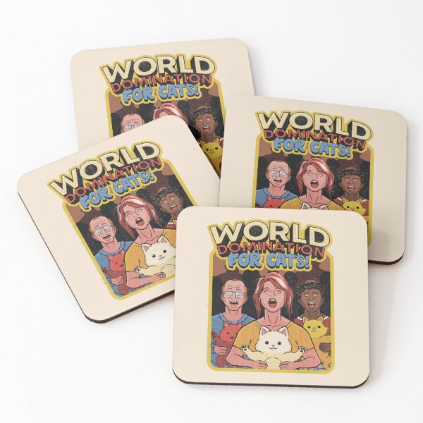 Item preview, World Domination For Cats Vintage Hypnotized by Tobe Fonseca designed and sold by Tobe Fonseca®.