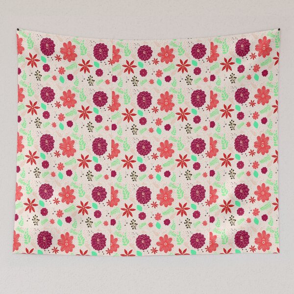 Item preview, A pattern of flowers and roses designed and sold by Diamond-Wisdom.