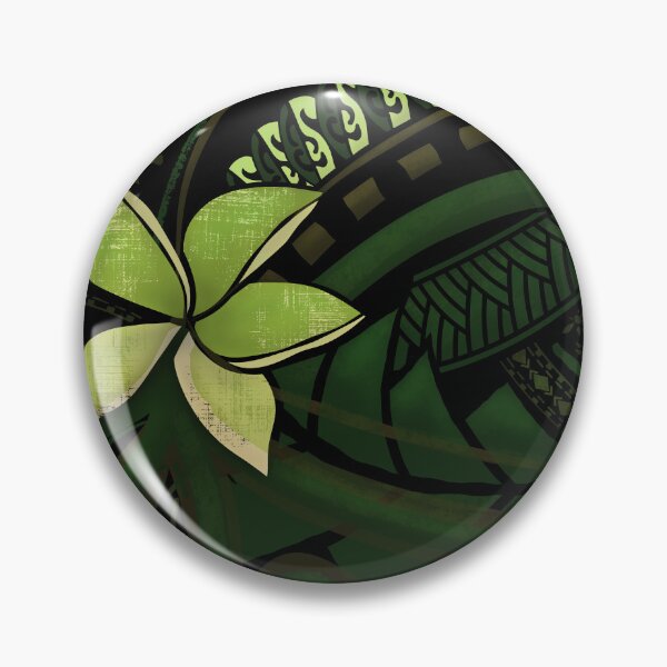Item preview, Samoan Malu Tropical Floral Art 2085 designed and sold by sunnthreads.