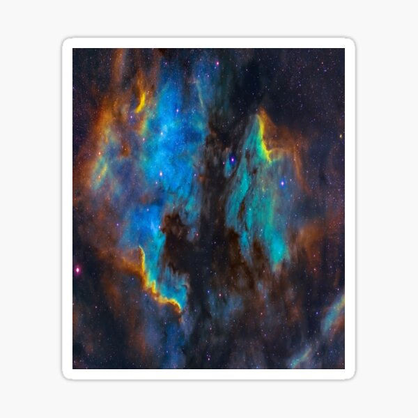 “Hubble Ultra Deep Field universe star field” Sticker by THEONET-sh