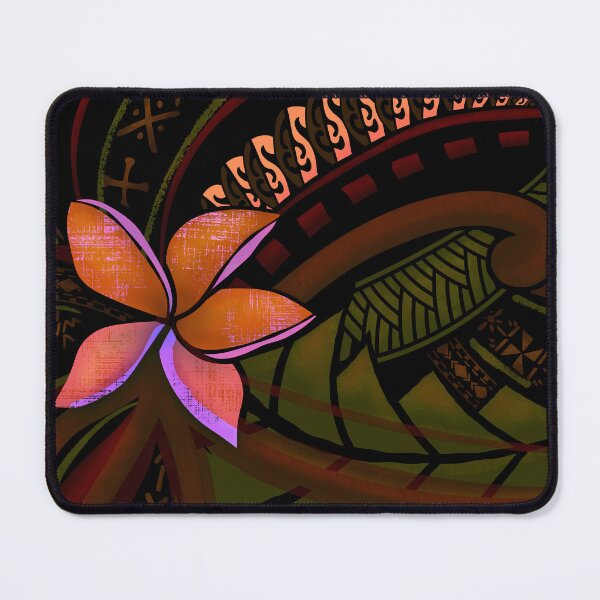 Item preview, Samoan Malu Tropical Floral Art 2086 designed and sold by sunnthreads.