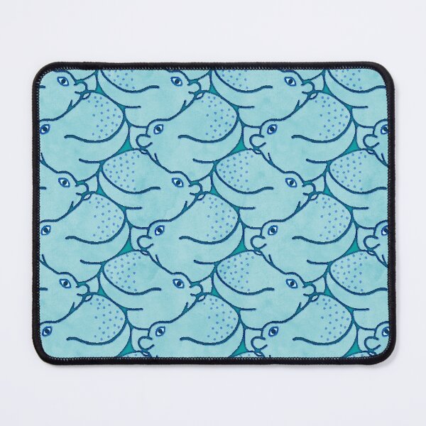 Item preview, Heads Up Hippos - aqua designed and sold by Hippopottermiss.