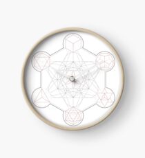 Metatron's Cube Clock