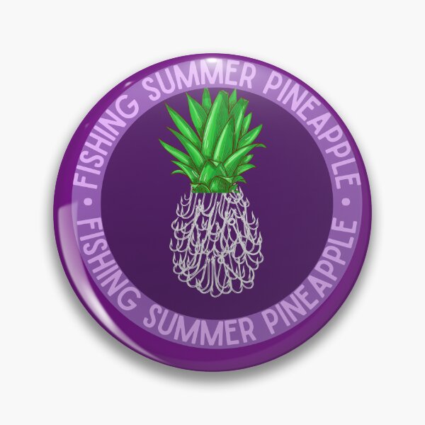 Item preview, Fishing Summer Pineapple designed and sold by RedSparkle.