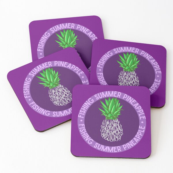 Item preview, Fishing Summer Pineapple designed and sold by RedSparkle.