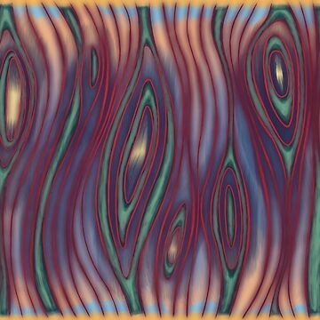 Artwork thumbnail, Minimalist Illusion Pattern Psychedelic by BlazeraptorGirl