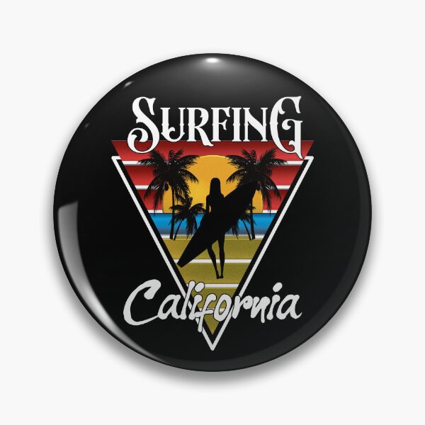 Item preview, Surfing Girl California Beaches Surf Cali Beach Bum designed and sold by CharJens.