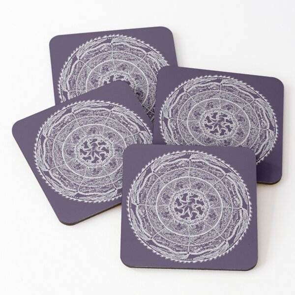 Item preview, Salish Sea Mandala -dark background designed and sold by mernstw.