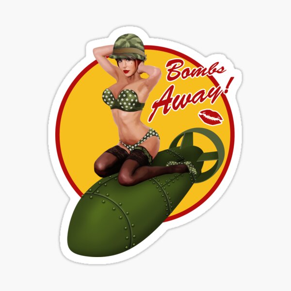 Sexy Pinup Stickers for Sale