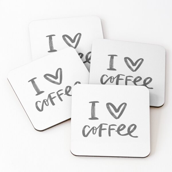 Item preview, I Love Coffee designed and sold by ZubiyaArt.