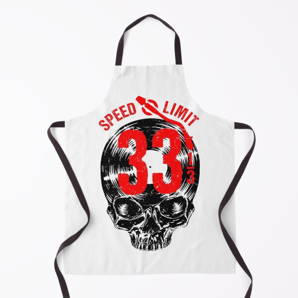 Artikelvorschau, 33 1/3 RPM Speed Limit Vinyl Record Collector Gothic Skull entworfen und verkauft von GrandeDuc.