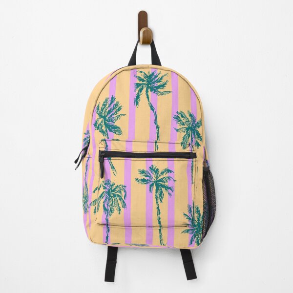 Item preview, Palm tree beach tropical pattern designed and sold by bokasin.