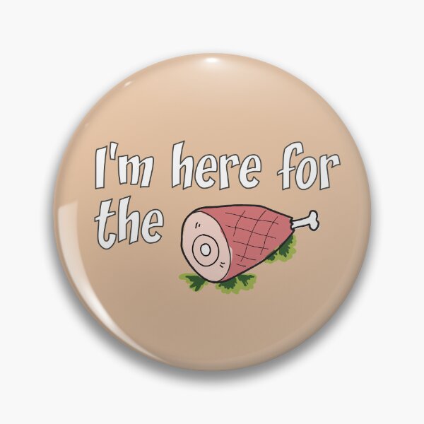 Item preview, I am here for the HAM: Funny Easter Quote designed and sold by Missing In Art.