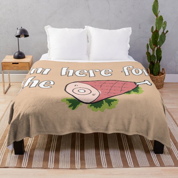 Item preview, I am here for the HAM: Funny Easter Quote designed and sold by Missing In Art.