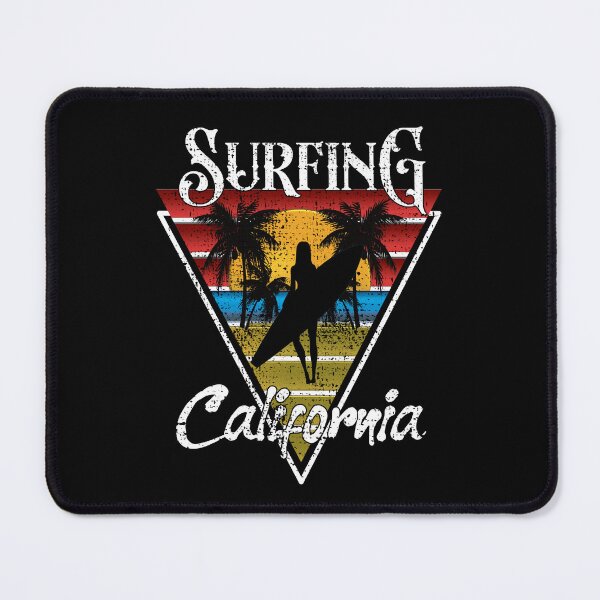 Item preview, Vintage Surfing Girl California Beaches Surf Cali Beach Bum designed and sold by CharJens.