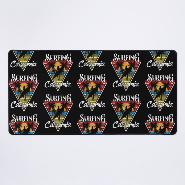 Item preview, Vintage Surfing Girl California Beaches Surf Cali Beach Bum designed and sold by CharJens.