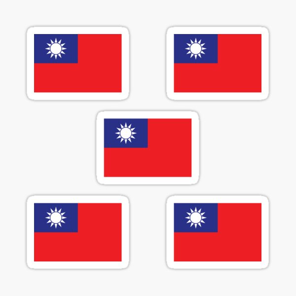 Item preview, Taiwan Flag Sticker Packs | Free taiwan designed and sold by RahallusNtx.