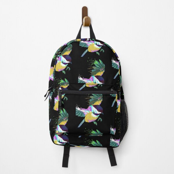 Item preview, Colorful Splash Bird Chickadee designed and sold by alwe-designs.