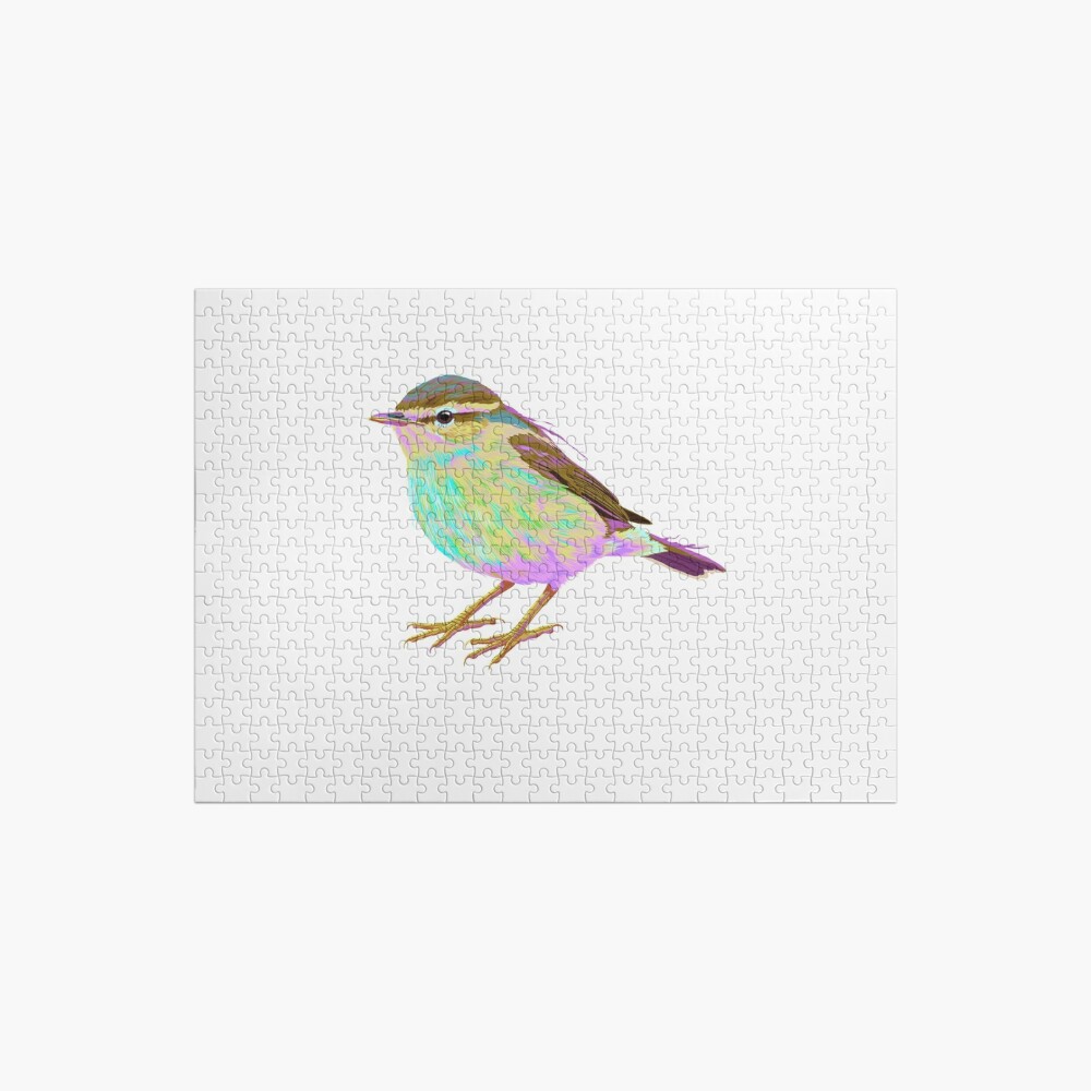 Online Colorful Bird Warbler Jigsaw Puzzle by alwe-designs JW-GPPCYEGI