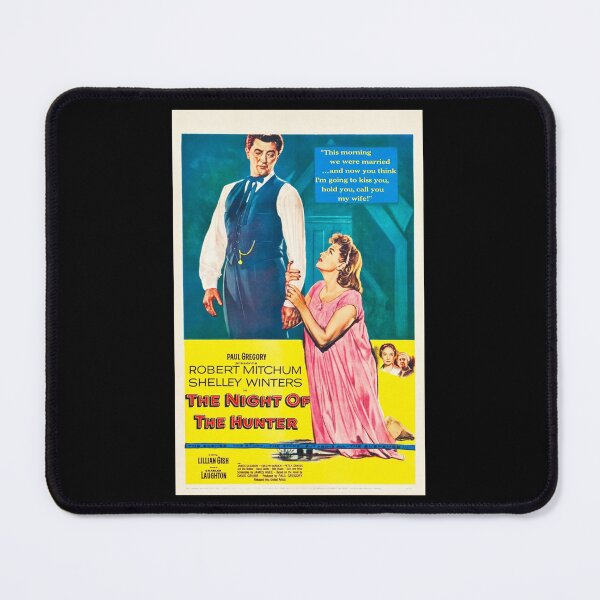Item preview, Night of the Hunter. Classic movie film poster. Starring Robert Mitchum and Shelley Winters Poster designed and sold by looimvkirk7z.