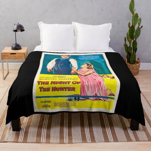 Item preview, Night of the Hunter. Classic movie film poster. Starring Robert Mitchum and Shelley Winters Poster designed and sold by looimvkirk7z.