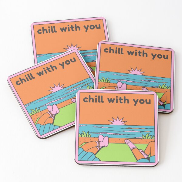 Item preview, “Chill With You” Retro Design designed and sold by TrippyPosters.