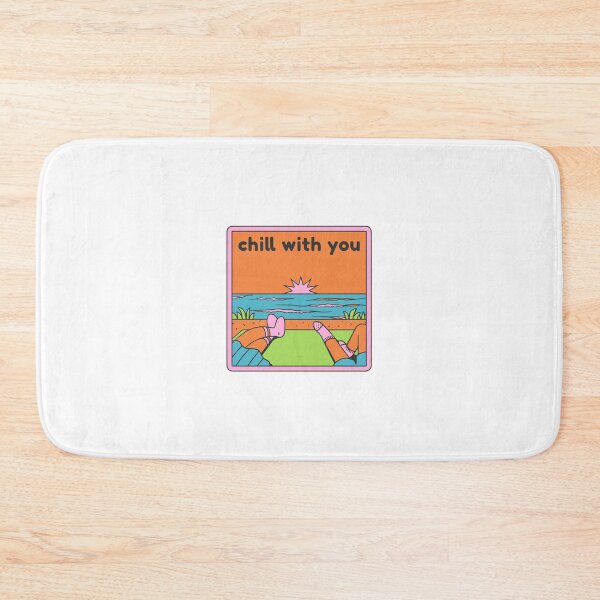 Item preview, “Chill With You” Retro Design designed and sold by TrippyPosters.