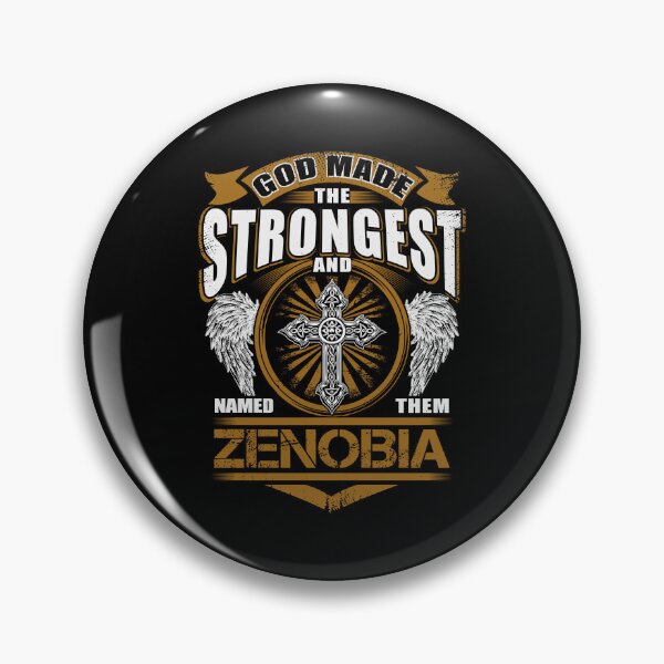 Item preview, Zenobia Name T Shirt - God Found Strongest And Named Them Zenobia Gift Item Tee designed and sold by aaronmaxi6.