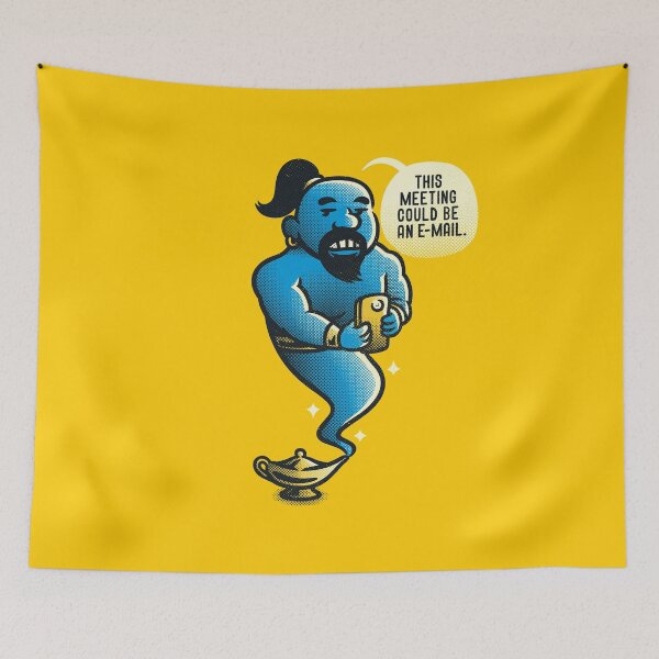 Item preview, This Meeting Could've Been An Email Genie in a bottle by Tobe Fonseca designed and sold by Tobe Fonseca®.