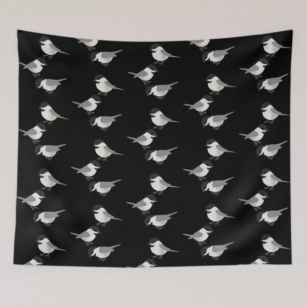 Item preview, Birds Funny Chickadees designed and sold by alwe-designs.
