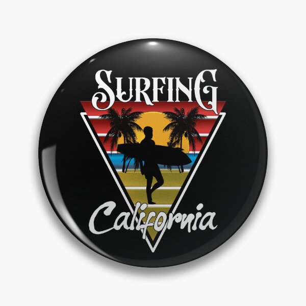 Item preview, Surfing Guy California Beaches Surf Cali Beach Bum designed and sold by CharJens.