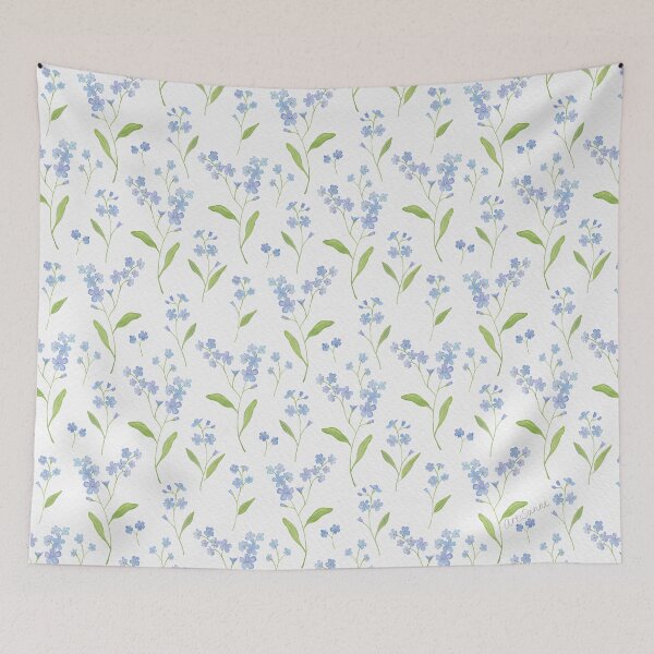 Item preview, Forgetmenots designed and sold by StudioArtisanne.