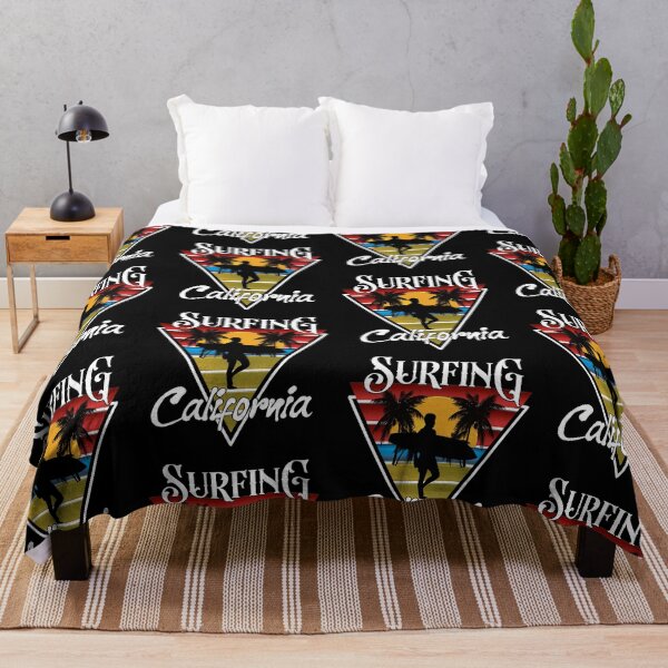 Item preview, Surfing Guy California Beaches Surf Cali Beach Bum designed and sold by CharJens.
